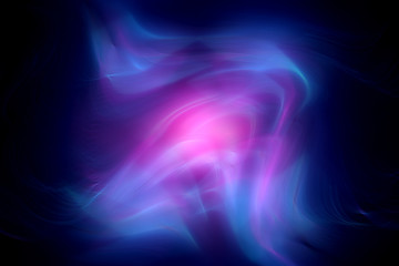 Blue and pink abstract smoke background with blurred motion effect