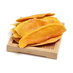 Mango. dry mango on the background