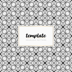 Colorful mandala seamless pattern vector