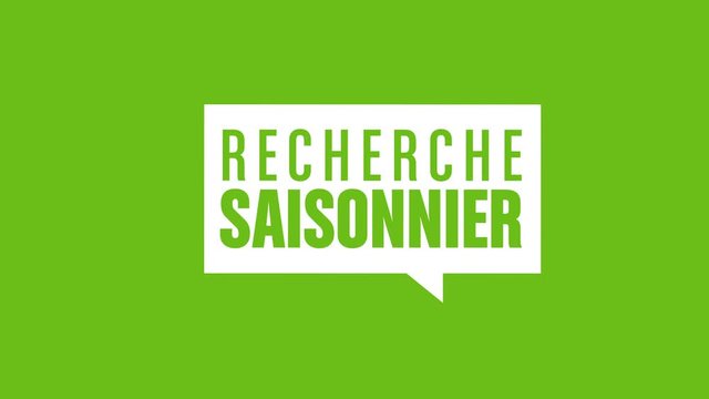 recherche saisonnier- &eacute;tiquette, panneau, bulle de dialogue 