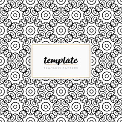 Colorful mandala seamless pattern vector