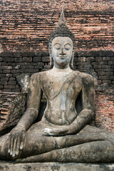 Obraz premium AZJA TAJLANDIA SUKHOTHAI WAT MAHAT