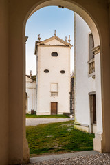 Reflections. Ancient residence of the Doge of Venice. Villa Manin of Passariano.