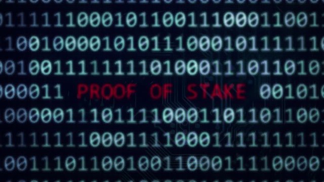 Proof of Stake (PoS) algorithm, cryptocurrency consensus algorithm for staking digital coins