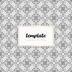 Colorful mandala seamless pattern vector