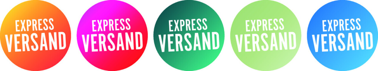 Express Versand Button Verlauf