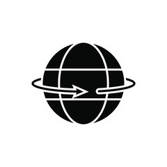 Globe icon template