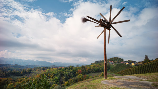 Steirische Weinstra&szlig;e mit Klapotetz