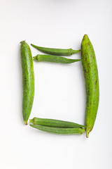 Close up of various colorful raw vegetables