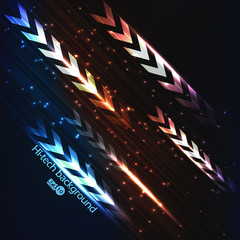 Awesome abstract dark vector background