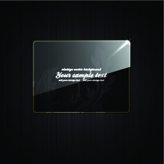 Awesome abstract dark vector background