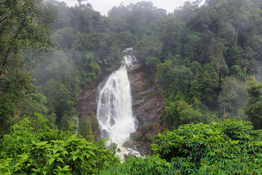 Valara Waterfalls in Kerala province, India