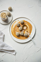 Vanilla nut butter balls