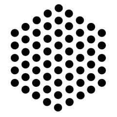 Geometric halftone gradients. Minimal  design backgrounds. Abstract shapes. Vector illustration