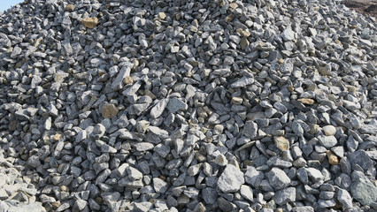 Muster Relief Steine Stein Tapete Deko vorlage steine mauer weg kies sand split steinbruch