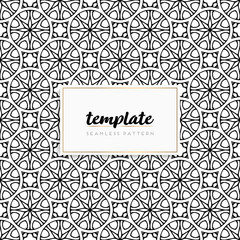 Colorful mandala seamless pattern vector