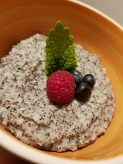 chia and fruit