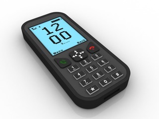 3d rendering mobile phone