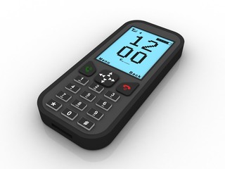 3d rendering mobile phone