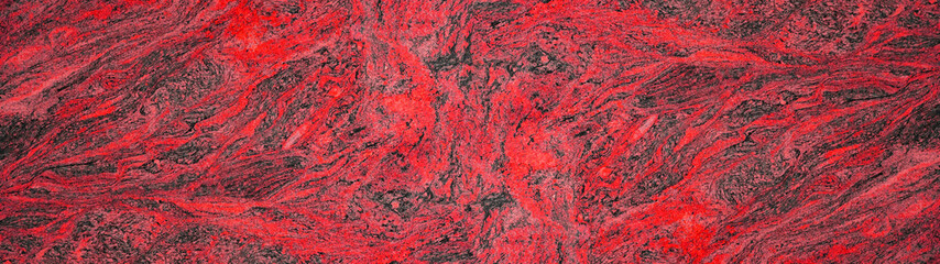 Red black gray abstract marble granite natural stone texture background banner panorama
