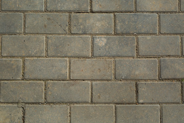 Obraz premium gray brick wallpaper pattern.