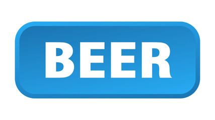 beer button. beer square 3d push button