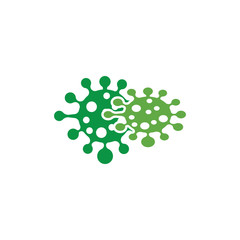 Virus Logo Template vector symbol
