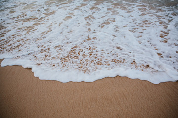 Indian Ocean coast, sunrise in Sri Lanka