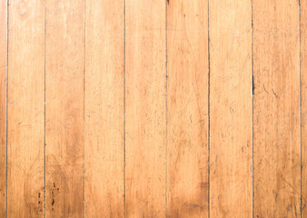 A table with an old wooden plank background