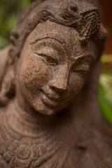 Fototapeta na wymiar face of buddha