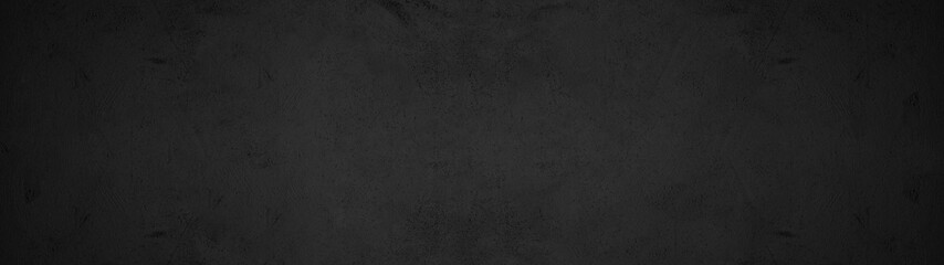 Black anthracite stone concrete texture background panorama banner long	