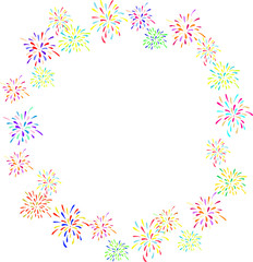花火丸フレーム　文字無し