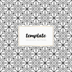 Colorful mandala seamless pattern vector