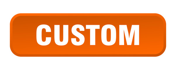 custom button. custom square 3d push button