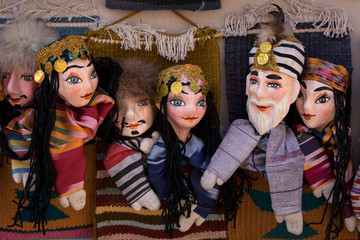 Traditional puppets( marionettes) in Uzbekistan