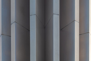 Background Image - Ribbed Titanium Sheet Surface