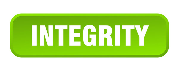 integrity button. integrity square 3d push button