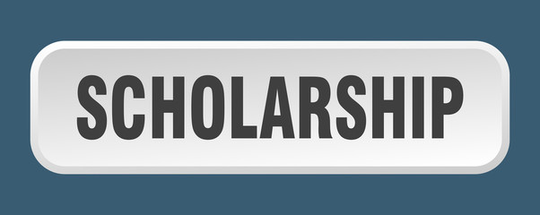 scholarship button. scholarship square 3d push button