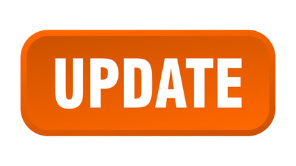 update button. update square 3d push button