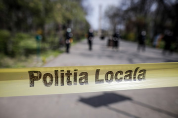 Tape reading Local Police, or Municipal Police.