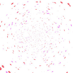 abstract background with confetti