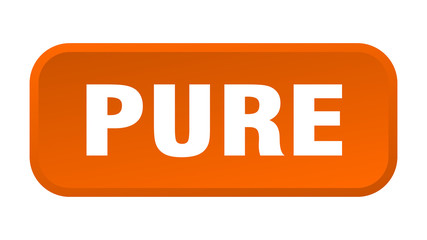 pure button. pure square 3d push button