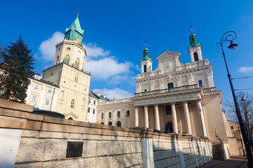 Fototapeta na wymiar Cathedral of St. John Baptist, Lublin