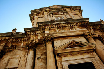 The Assumption Cathedral of the Virgin Mary in Dubrovnik, Croatia