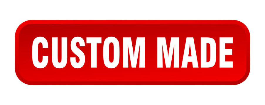 custom made button. custom made square 3d push button