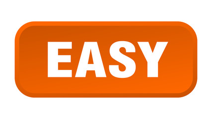 easy button. easy square 3d push button