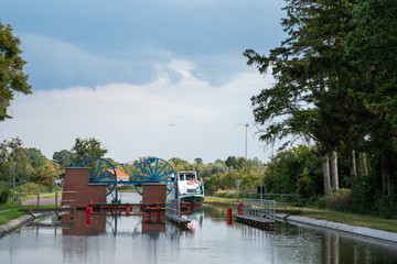 Obraz premium Elblag Canal (Kanal Elblaski)
