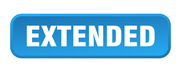 extended button. extended square 3d push button