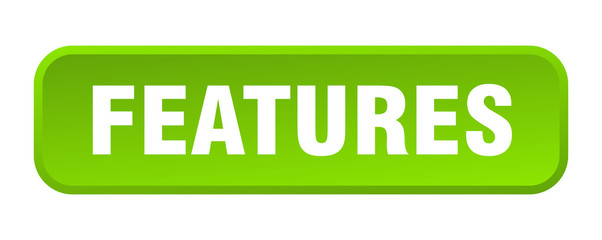 features button. features square 3d push button