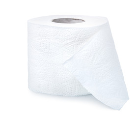 Toilet paper isolated